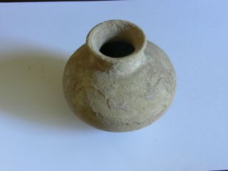 Museum Quality Clay Vessel Palestine Judea Artifact 3000 Years Old photo