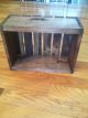 Vintage Stained Rustic Wood Crate Boxes photo 2