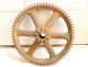 Antique Large Cast Iron Industrial Gear Wheel Cog Sprocket Rustic Steampunk Art Other Mercantile Antiques photo 1