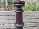 Antique Turned Newel Post Part,  Old House Post,  Architectural Salvage, Columns & Posts photo 2