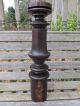 Antique Turned Newel Post Part,  Old House Post,  Architectural Salvage, Columns & Posts photo 4