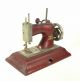 Vintage Casige Tin Childs Toy Sewing Machine Germany C1940 Sewing Machines photo 1