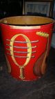 Fornasetti Paper Basket 1950 ' S Rare Found - Hand Painted Other Antiquities photo 4