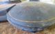 Antique Wood Painted Cornucopia Turtle Back Curved Handle Leather Bellows 1900 ' S Hearth Ware photo 8