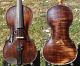 Fine Antique Violin Labelled J.  C.  Leidolff,  Vienna 1791.  First - Rate Tone & Build String photo 4