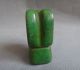 Old Chinese Neolithic Hongshan Turquoise Hand - Carved Statue Amulet Other Chinese Antiques photo 2