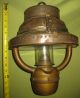 Antique England 1880 Ship Brass Oil Lamp Lamps & Lighting photo 5