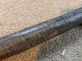 African Antique Wood War Club Weapon photo