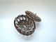 Imperial Russian Filigree Silver Pill Box 84 Silver Hallmark 19th Century Sterling Silver (.925) photo 1