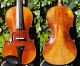 Fine Vintage Czech Violin Labelled Josef,  Syn Venceslava Metelky.  A,  Build & Tone String photo 1