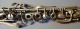 Vintage Nickel Plated 1929 Clarinet Cadet Model By Harry Bettoney No Reser Wind photo 1