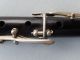 Old Or Antique French Wooden Ebony Piccolo Flute,  6 Keys Wind photo 1