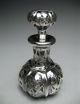 Exceptional Alvin Patented Jan.  5 86 Solid Silver Overlay Glass Perfume Bottle Perfume Bottles photo 1