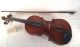 Old Vintage Violin Antonius Stradiuarius Cremonae Faciebat Anno 1734 Wood Case String photo 9