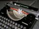 Fabulous Antique Glossy Black Klein Continental Typewriter From1939;.  76years Old Typewriters photo 9