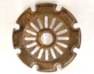 Antique Cast Iron International Harvester Planter Plate Gear Farm Primitive photo