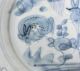 G633: Real Old Chinese Blue - And - White Porcelain Ware Plate Called Ming - Gosu. Plates photo 3