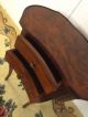 Sewing Stand Antique Flame Mahogany C12pix4size/detail.  Ships $99make Offer 1900-1950 photo 2