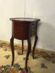 Sewing Stand Antique Flame Mahogany C12pix4size/detail.  Ships $99make Offer 1900-1950 photo 3