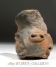Pre Columbian Pottery Female Fertility Figure Head Large Solid Preclassic Mexico The Americas photo 6
