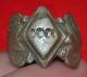 Antique Fulani Ethnic Tribal Metal Ring From Mali,  Ring Size 10 Jewelry photo 3