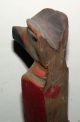 Antique Native American Indian Northwest Coast Wood Totem Sculpture No Res Native American photo 9