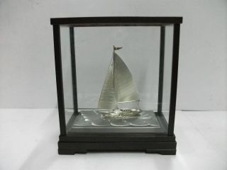 The Sailboat Of Silver960 Of The Most Wonderful Japan.  Takehiko ' S Work. photo