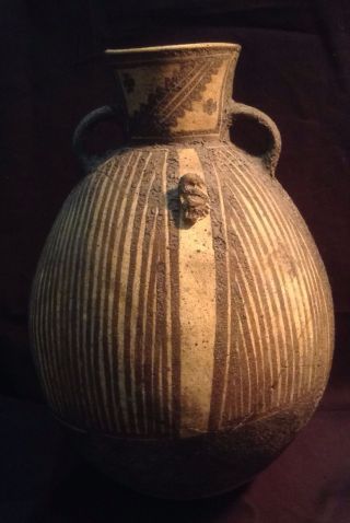 Ancient Pre Columbian Chancay Culture Vessel 1200 To 1400 A.  D.  { My Bottom Dollar photo