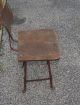 Primitive Industrial Stool Metal Drafting Machinist Shop Steampunk Decor Solid 1900-1950 photo 3