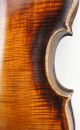 Old Antique German Violin With Great One Piece Back - String photo 7
