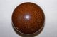 Antique Brown Spattered Mineral? Ceramic Glazed Vintage Door - Knob W/cast Base Door Knobs & Handles photo 1