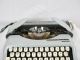 Vintage Nippo Elgin Collegiate Portable Typewriter Powder Blue Gull Wing Covers Typewriters photo 1