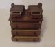 Antique Wood Dresser Chest Salesman Sample Doll Furniture Childs Toy Very Old 1800-1899 photo 1