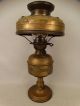 Antique Art Nouveau Era Jeweled Brass Converted Arabian Style Oil Lantern Lamp Lamps photo 1