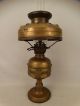 Antique Art Nouveau Era Jeweled Brass Converted Arabian Style Oil Lantern Lamp Lamps photo 5