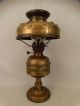 Antique Art Nouveau Era Jeweled Brass Converted Arabian Style Oil Lantern Lamp Lamps photo 6