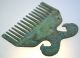 Roman Bronze Zoomorphic Comb Eagle Heads Roman photo 4