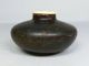 G951: Chinese Old Pottery Ware Tea Caddy With Appraisal Box And Shifuku. Tea Caddies photo 3