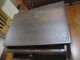 Antique Walnut 3 Drawer Eureka Country Store Spool Cabinet Thread Display Furniture photo 3