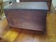 Antique Walnut 3 Drawer Eureka Country Store Spool Cabinet Thread Display Furniture photo 5