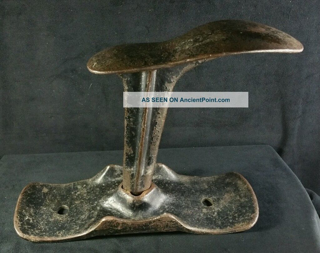 Cast Iron Cobbler ' S Stand For Shoe Repairs - Vintage - Heavy Duty Other Mercantile Antiques photo