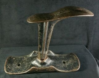 Cast Iron Cobbler ' S Stand For Shoe Repairs - Vintage - Heavy Duty photo