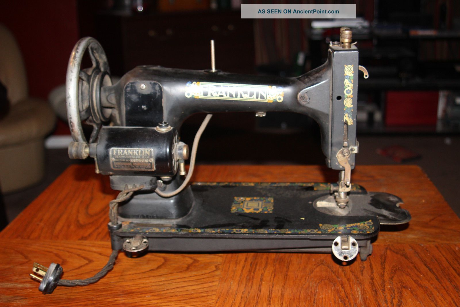 Vintage Antique Sears Franklin Rotary Sewing Machine Sewing Machines photo