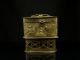 An Asante,  (ashanti),  Wrought Brass Kuduo Box. Other African Antiques photo 3