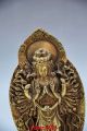 Chinese Brass Old Handwork Thousand - Hand Bodhisattva Statues Kwan-yin photo 2