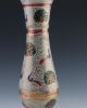 Oriental Vintage Brass Cloisonne Gilt Handwork Painting Peacock Vases Vases photo 4