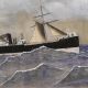 Antique 19thc H.  Johnson Maritime British Steamship Camerata Gouache Painting Other Maritime Antiques photo 4