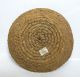 Antique 19th C Primitive Pennsylvania Handwoven Rye Straw Basket Bowl Nr 9 Yqz Primitives photo 1