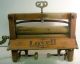 Antique Lovell No 32 Wooden Hand Crank Clothes Tub Washer Wringer Primitive Clothing Wringers photo 1