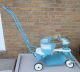 Vintage Mid Century 1950 ' S Taylor Tot Baby Stroller - Blue And White Baby Carriages & Buggies photo 4